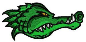 Crocodile 2 embroidery design
