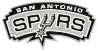 San Antonio Spurs logo embroidery design