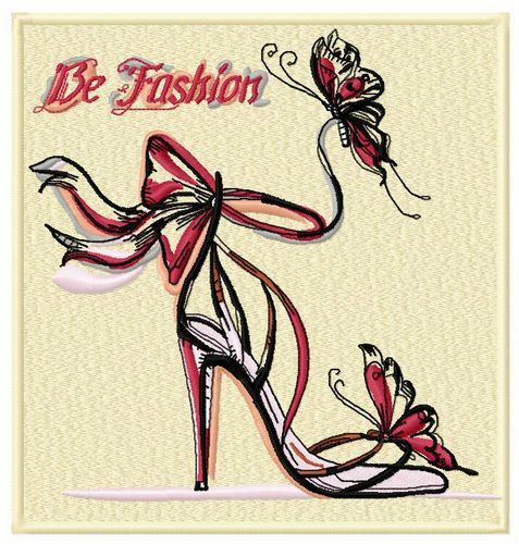 Be fashion machine embroidery design