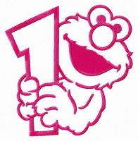 Elmo 1 embroidery design