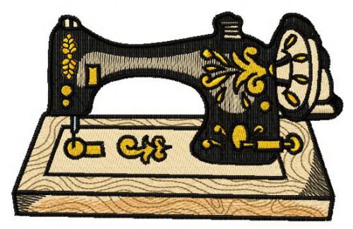 Old sewing machine 4 machine embroidery design