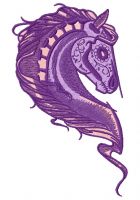 Horse heart 7 embroidery design