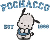 Pochacco est embroidery design