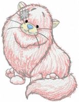 Paws embroidery design