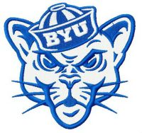 Cosmo the Cougar embroidery design