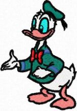 Donald Duck 2 embroidery design