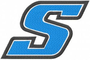 Sartell logo embroidery design
