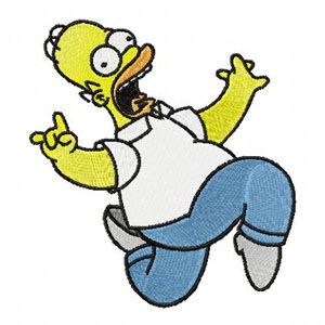 Homer 2 embroidery design