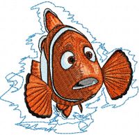 Marlin 3 embroidery design