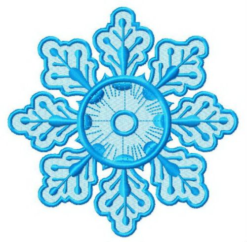 Snowflake 4 machine embroidery design