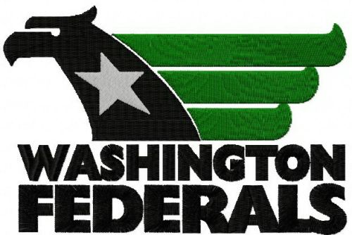 Washington Federals machine embroidery design