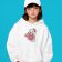 Child hoodie Cute puppy with big flower embroidery design