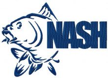 Fish Nash embroidery design