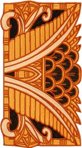 Royal Gates embroidery design