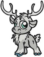 Sven chibi 2 embroidery design
