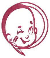 Junior Florida State Seminoles alternative logo embroidery design