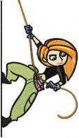 Kim Possible 2 embroidery design