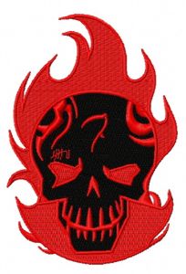 Suicide Squad Diablo 2 embroidery design