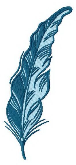 Feather 14 machine embroidery design