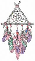 Dreamcatcher 29 embroidery design