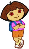 Dora the Explorer 18  embroidery design