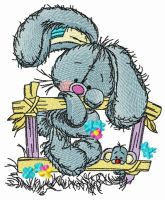 I miss you 2 embroidery design