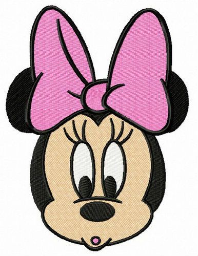 Disney baby Minnie machine embroidery design