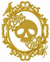 Old photoframe embroidery design