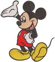 Wonderful Mickey Mouse embroidery design