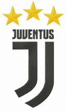 Juventus logo embroidery design