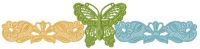 Flowers Butterfly border embroidery design