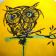 In hoop strange owl embroidery design