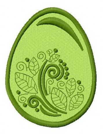 Easter egg 7 machine embroidery design