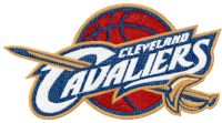 Cleveland Cavaliers logo embroidery design