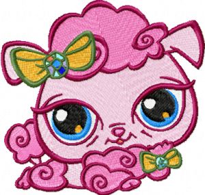 Sheep  embroidery design