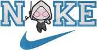 Nike Spider-Gwen embroidery design