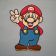 Super Mario design embroidered