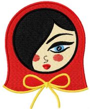 Nesting doll 2 embroidery design