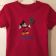 Mickey Mouse Welcome embroidery design on t-shirt