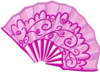 Fan  embroidery design