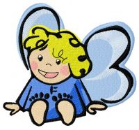 Cute little fairy 5 embroidery design