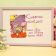 Framed memory desc with Winnie Pooh Tigger and Friends embroidery design