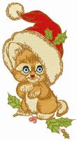Too small to be Santa embroidery design