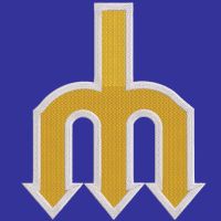 Seattle Mariners Cap Logo embroidery design