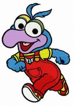 Baby Gonzo embroidery design