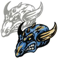 Dragon's shadow 6 embroidery design