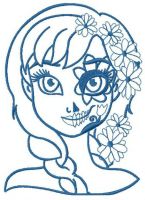 Fancy Anna 4 embroidery design