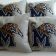 Memphis Tigers Alternate Logo design on pillowcase embroidered