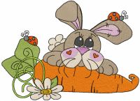 Harvested embroidery design