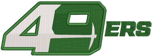 Charlotte 49ers secondary logo 2020 embroidery design